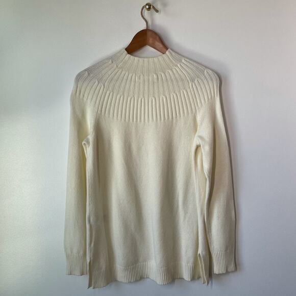 Anthropologie Mock Neck Oversize Sweater Size Medium - Picture 2 of 5